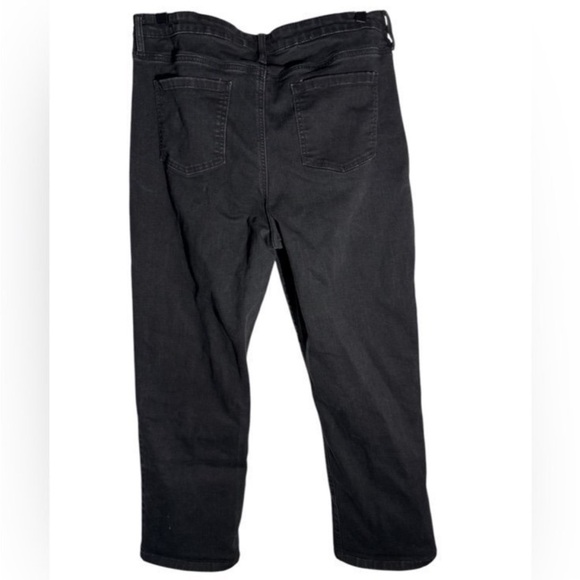 Buffalo David Bitton • Black Denim Alyssa High Rise Jeans 14/34 - Picture 2 of 3